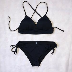 Adore Me Nadzia Contour Black Bikini Set